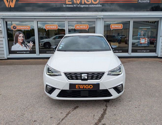 Seat Ibiza 1.0 tsi 95ch xcellence camera recul appl Blanc de 2021