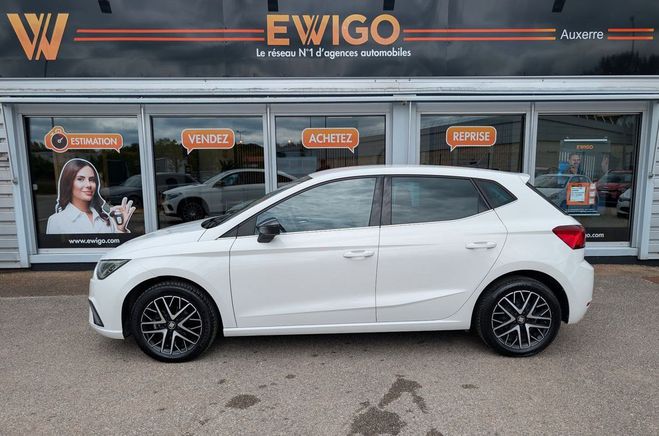 Seat Ibiza 1.0 tsi 95ch xcellence camera recul appl Blanc de 2021