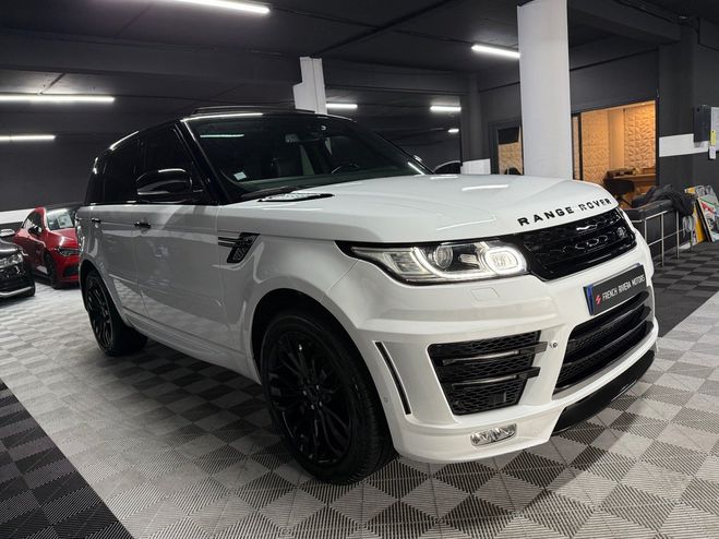 Land rover Range Rover Sport - Supercharged - 5.0 - Pack Luma - Blanc de 2014