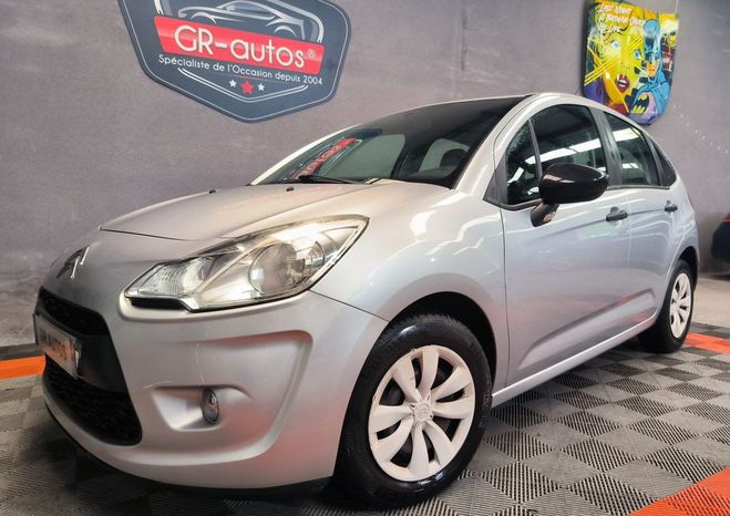 Citroen C3 1.1l i 60cv attraction 69.000km garantie Gris de 2012