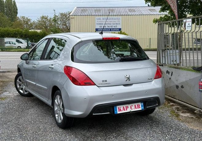 Peugeot 308 1.6 HDi110 FAP F�line BMP6 5p Gris de 2009