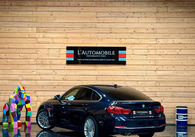 BMW Serie 4 Gran Coupe (f36) 430i 252 luxury bva8 ga Bleu de 2018