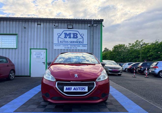 Peugeot 208 1.4 Hdi 70cv Active 5 Portes Clim R�gula Bordeaux de 2013