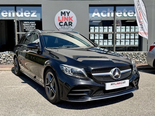 Mercedes Classe C Break 220 d AMG Line BVA 9G-Tronic PHASE NOIR de 2019