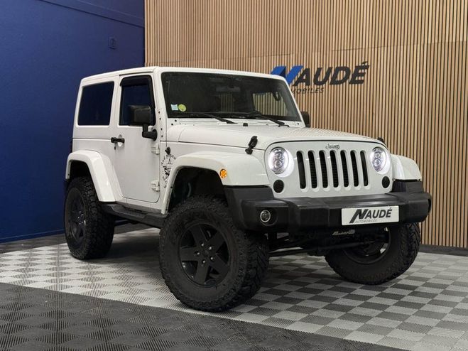 Jeep Wrangler 2.8 CRD 200 CH BVA Arctic - DECOUVRABLE  BLANC de 2012