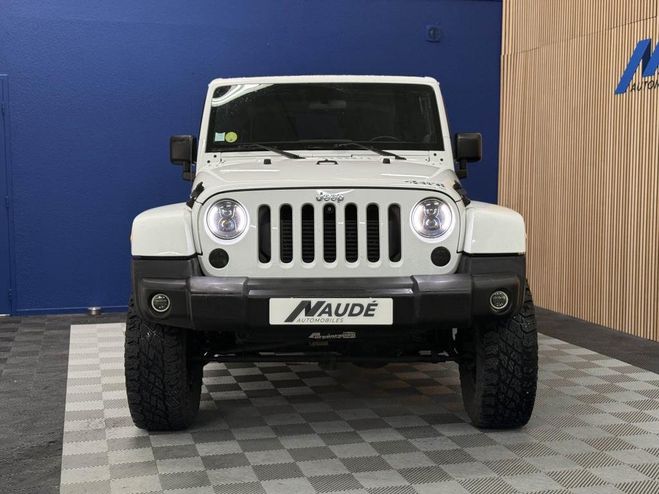 Jeep Wrangler 2.8 CRD 200 CH BVA Arctic - DECOUVRABLE  BLANC de 2012