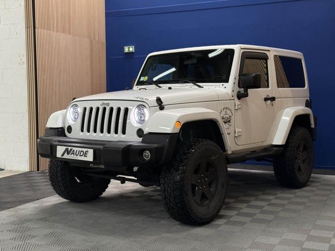 Jeep Wrangler 2.8 CRD 200 CH BVA Arctic - DECOUVRABLE  BLANC de 2012