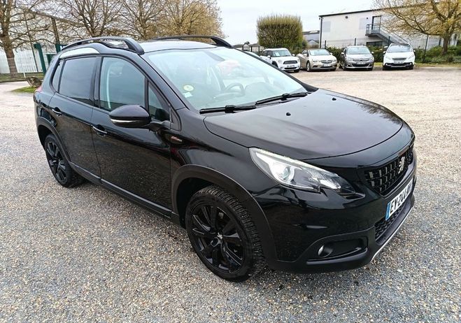 Peugeot 2008 GT LINE 1.2 130cv BVM6 Noir de 2018