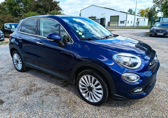 Fiat 500X 1.6 MULTIJET 120cv LOUNGE ALL MODE BVM6 Bleu de 2016