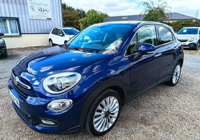 Fiat 500X 1.6 MULTIJET 120cv LOUNGE ALL MODE BVM6 Bleu de 2016