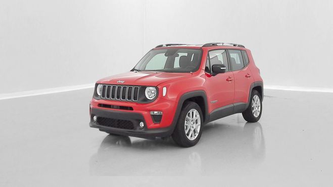Jeep Renegade 1.5 turbo t4 130ch limited e-hybrid bvr7 Rouge de 2024