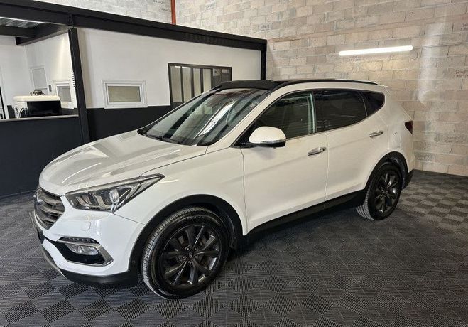 Hyundai Santa Fe 2.2 CRDI 200CH EXECUTIVE 4WD BVA GARANTI Blanc de 2015