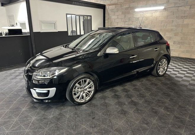 Renault Megane III 1.6 DCI 130CH ENERGY GT LINE SPORT P Noir de 2014