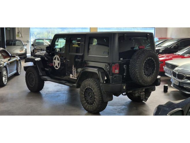 Jeep Wrangler 3.6i - BVM Unlimited Sahara Rare NOIR de 2016