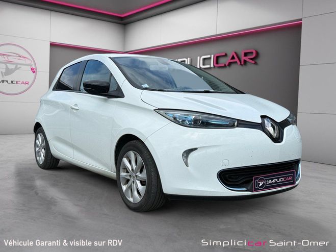 Renault Zoe Zen Batterie incluse (sans location) Gar Blanc de 2013