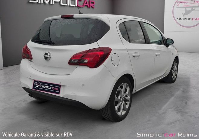 Opel Corsa 1.4L Essence 90 ch Design Edition Garant Blanc de 2018