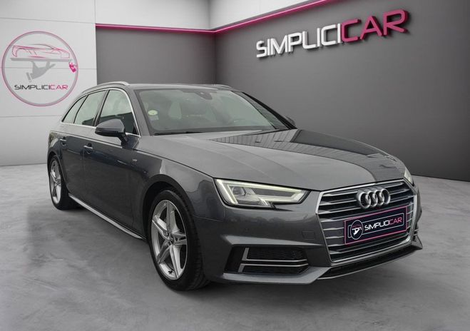 Audi A4 AVANT 2.0 TDI ultra 190 ch S-Tronic 7 S- Gris de 2017