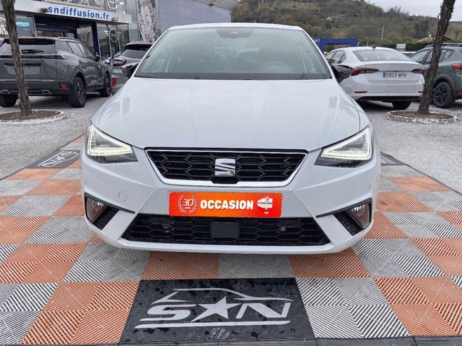 Seat Ibiza 1.0 TSI 110 BV6 FR GPS Cam�ra Cockpit Blanc de 2024