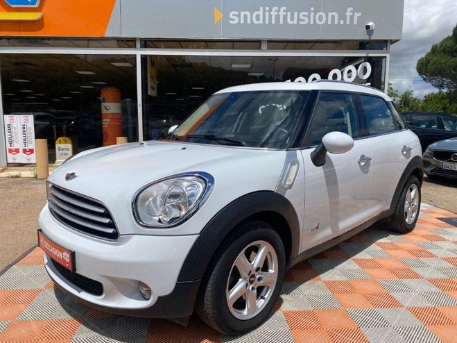 Mini Countryman COOPER D 112 BV6 ALL4 Blanc de 2013