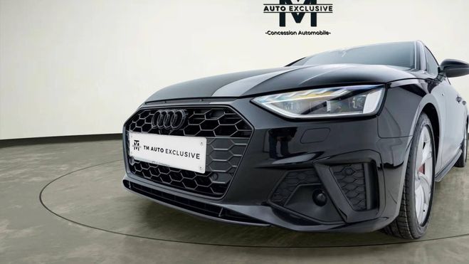 Audi A4 Avant 40 TDI 204 S tronic 7 S line Noir de 2023