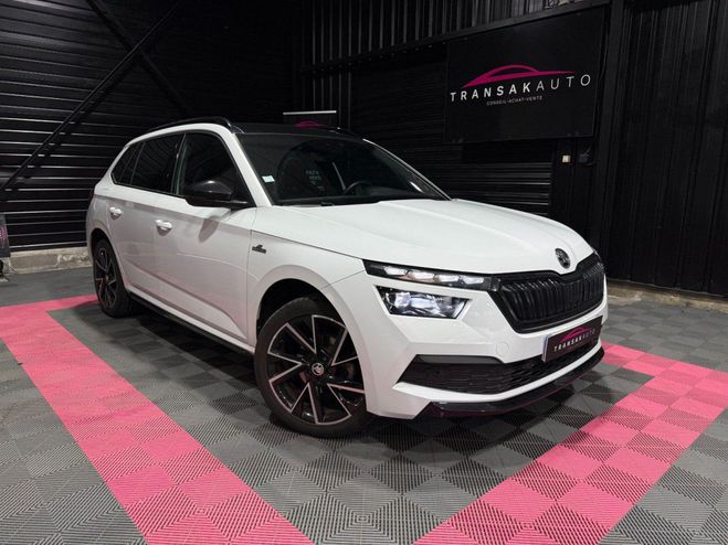 Skoda Kamiq 1.0 TSI Evo 110 ch BVM6 Monte-Carlo Blanc de 2021