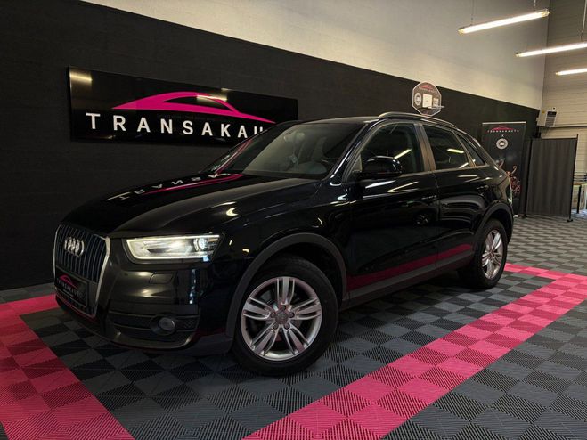 Audi Q3 2.0 TDI 140 ch Quattro / Distribution ok Noir de 2013