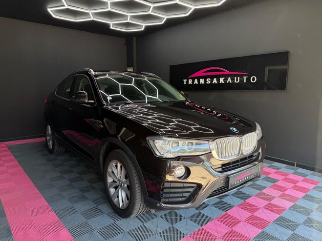 BMW X4 F26 xDrive30d 258 ch Lounge Plus A / SUI Marron de 2015