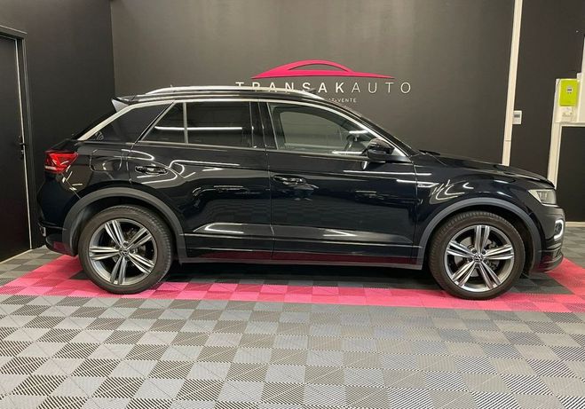 Volkswagen T Roc 2.0 TDI 150 ch DSG7 R-Line ORIGINE FRANC Noir de 2021