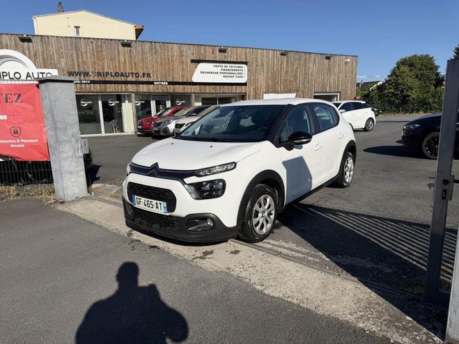 Citroen C3 1.5 BlueHDi - 100 S&S Feel Pack Gps   cl BLANC de 2022