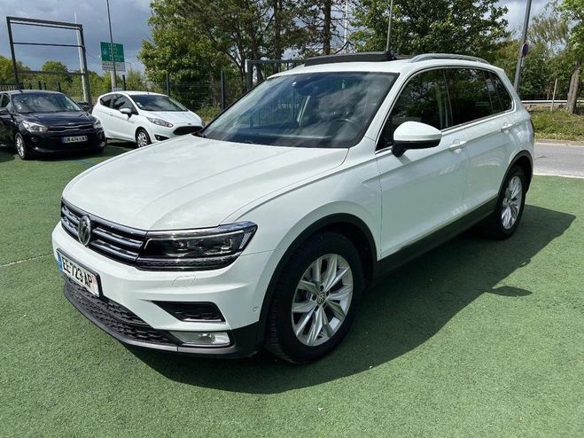 Volkswagen Tiguan 2.0 TDI 150 BLUEMOTION CARAT DSG7 Blanc de 2016