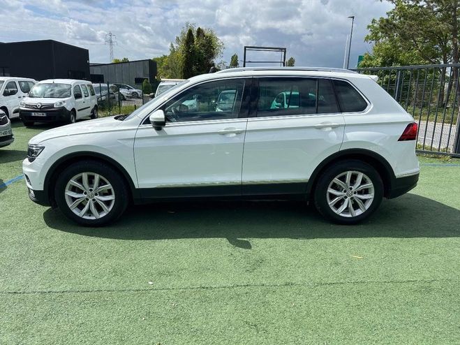 Volkswagen Tiguan 2.0 TDI 150 BLUEMOTION CARAT DSG7 Blanc de 2016