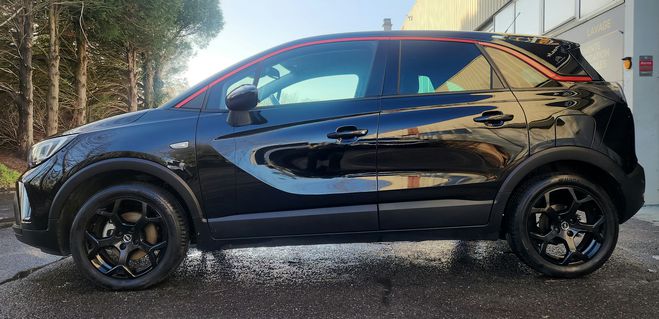 Opel Crossland X 1.2 TURBO 110ch GS LINE BVM6 Noir de 2023