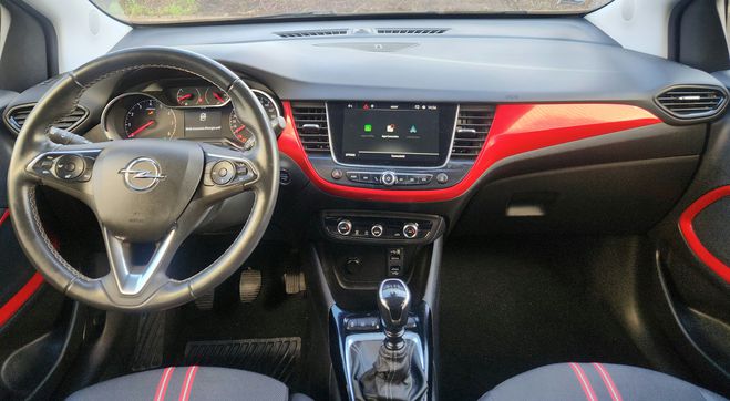 Opel Crossland X 1.2 TURBO 110ch GS LINE BVM6 Noir de 2023