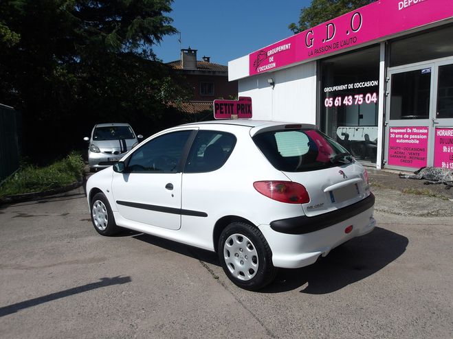 Peugeot 206 1.4 HDI PACK CD CLIM 3P BLANC de 2007