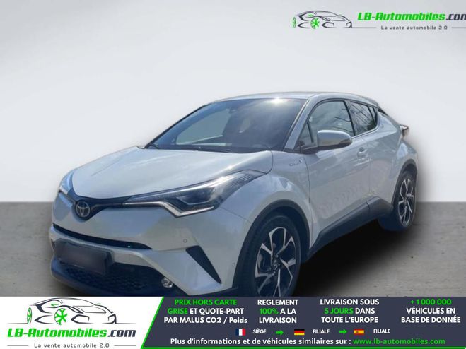 Toyota C HR Hybride 122 ch BVA Blanc M�tallique de 2019