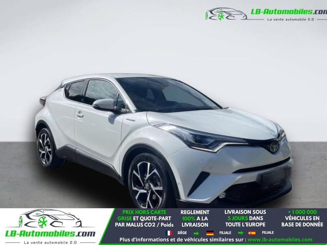 Toyota C HR Hybride 122 ch BVA Blanc M�tallique de 2019