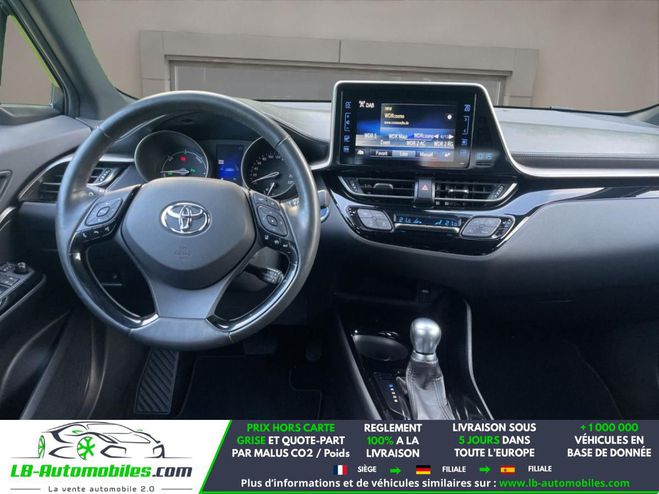 Toyota C HR Hybride 122 ch BVA Blanc M�tallique de 2019