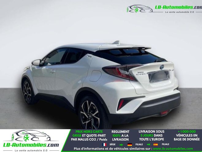 Toyota C HR Hybride 122 ch BVA Blanc M�tallique de 2019