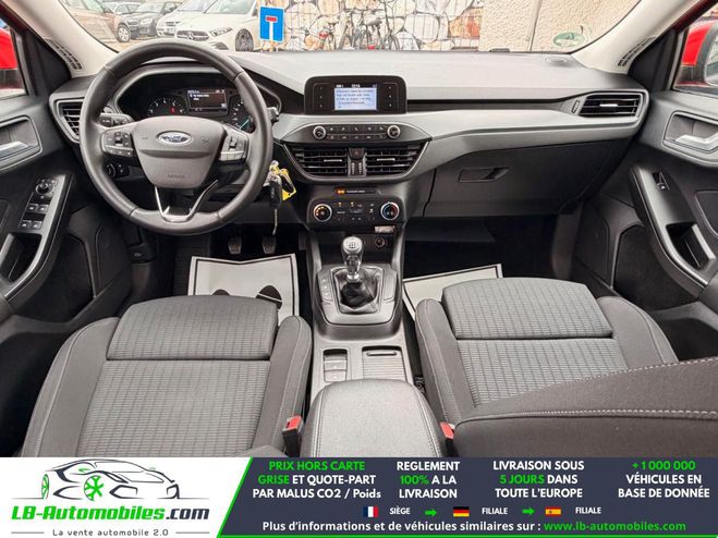 Ford Focus 1.0 Flexifuel 125 mHEV BVM Rouge de 2021