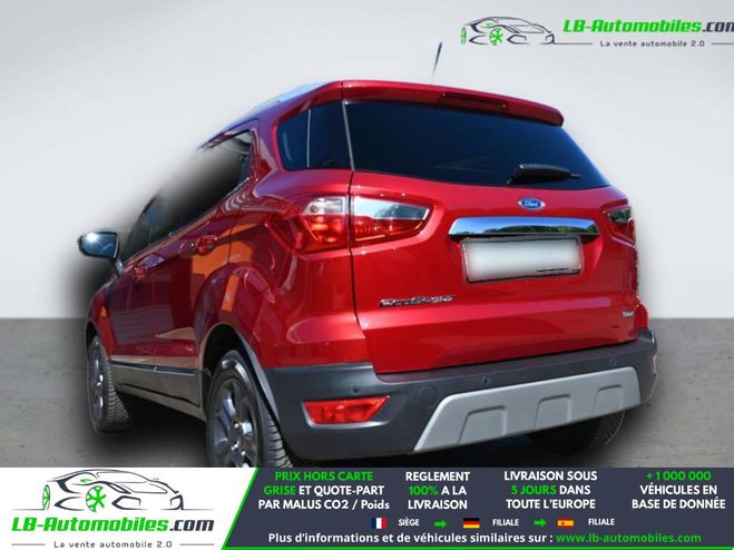 Ford Ecosport 1.0 EcoBoost 125ch BVM Rouge M�tallique de 2018