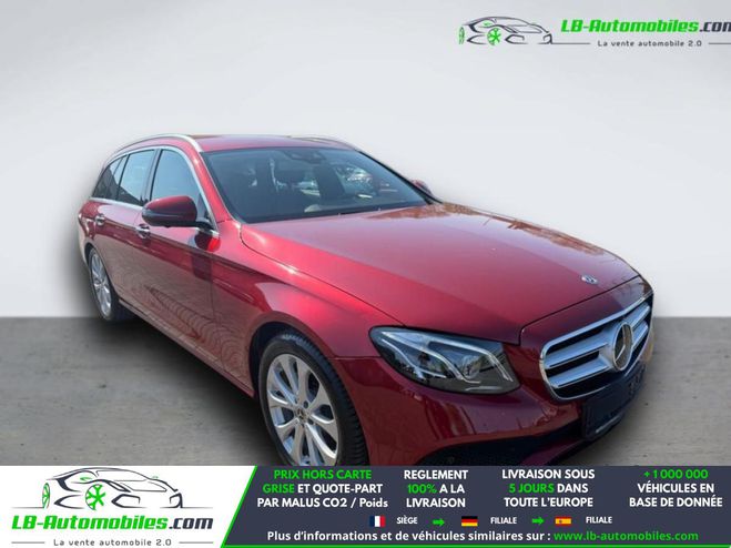 Mercedes Classe E 220 CDI BVA Rouge M�tallique de 2017