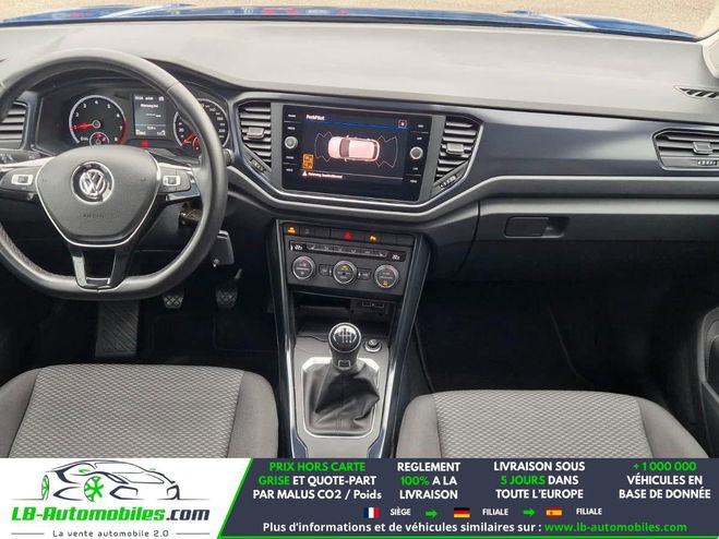 Volkswagen T Roc 1.0 TSI 115 Start/Stop BVM Bleu M�tallique de 2019