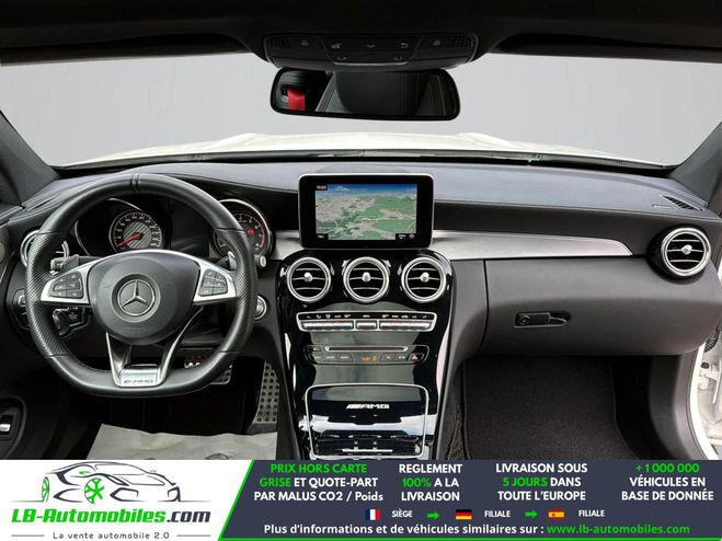 Mercedes Classe C 63 AMG BVA Blanc M�tallique de 2018