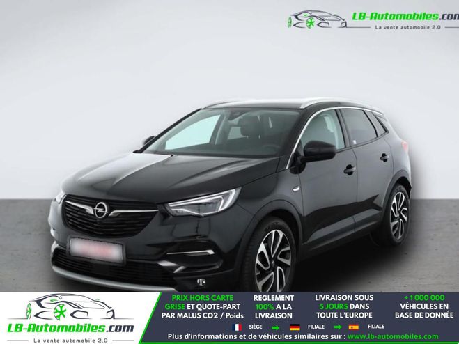 Opel Grandland X 1.2 Turbo 130 ch BVA Noir M�tallique de 2018