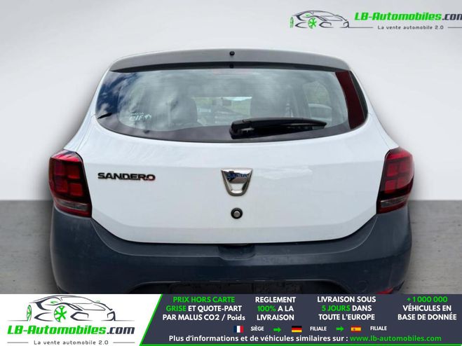 Dacia Sandero SCe 75 Blanc M�tallique de 2019