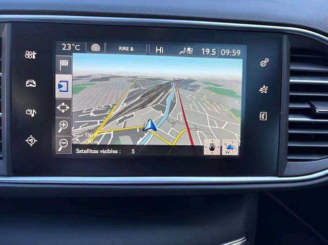 Peugeot 308 2.0 BLUEHDI 180CH GT S&S EAT6 5P GRIS de 2015