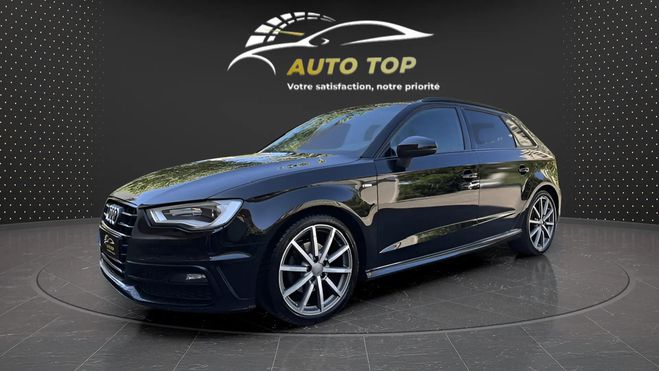 Audi A3 2.0 TDI 150CH FAP S LINE S TRONIC 6 NOIR de 2015