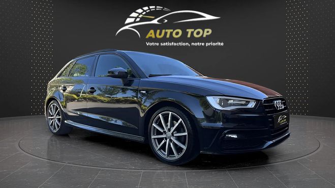 Audi A3 2.0 TDI 150CH FAP S LINE S TRONIC 6 NOIR de 2015