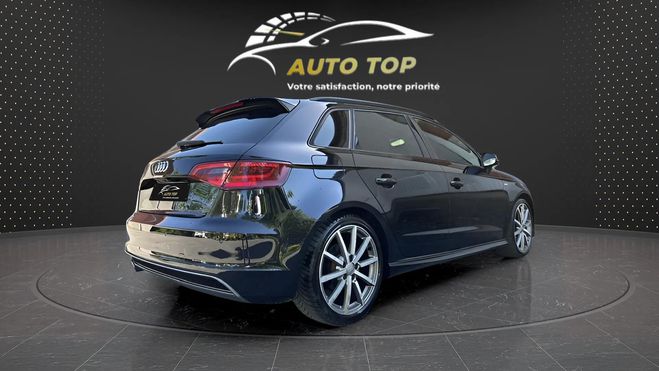 Audi A3 2.0 TDI 150CH FAP S LINE S TRONIC 6 NOIR de 2015