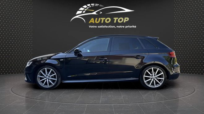 Audi A3 2.0 TDI 150CH FAP S LINE S TRONIC 6 NOIR de 2015